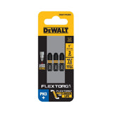 1/4-in x 1-in Phillips Impact Driver Bit (3-Piece) DWAF1PH3IR3