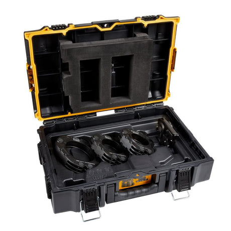 2 1/2in to 4in Standard CTS Press Rings & Actuator Kit with Toughsystem 2.0 Tool Box DCE201K