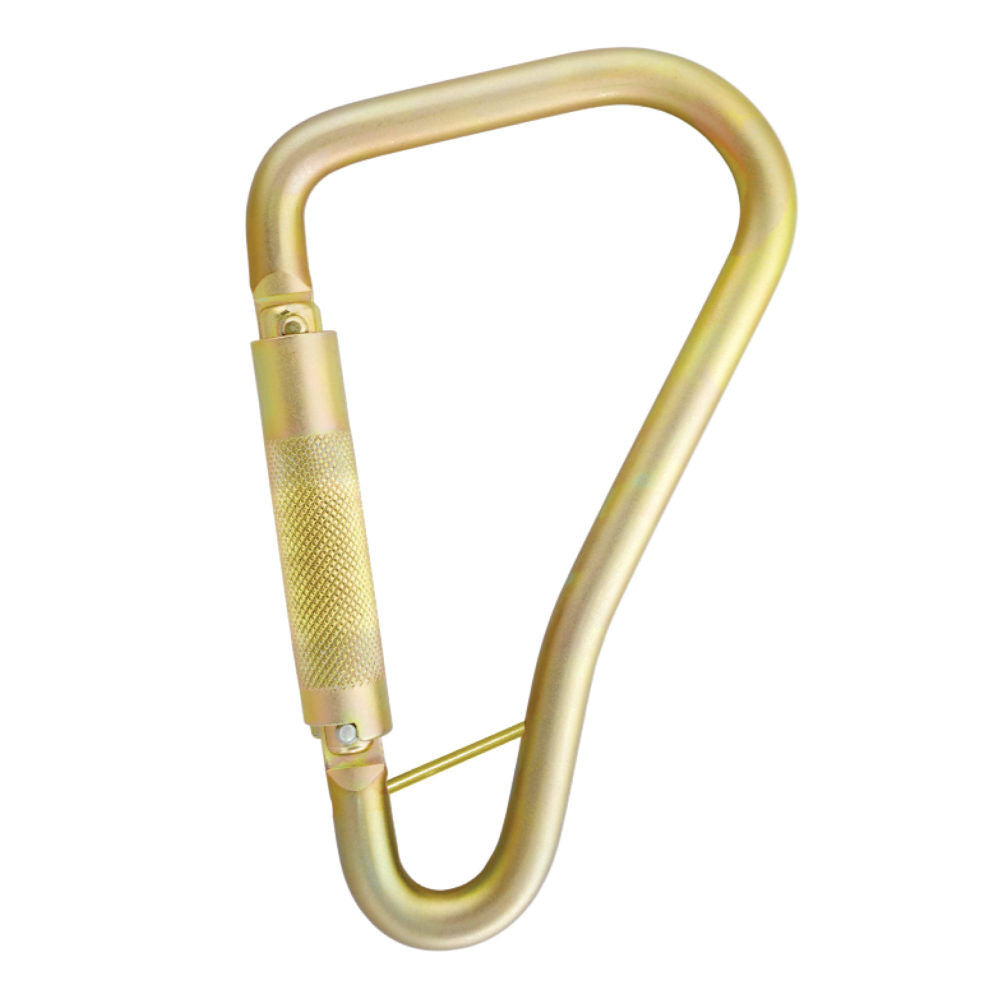 2 in Gate Opening 1/4 Turn Steel Standard Self-Locking Carabiner DXFP982001