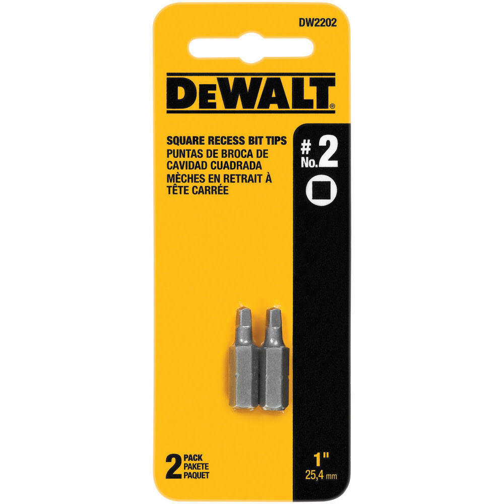 #2 Sq. Recess Insert Bit Tip DW2202