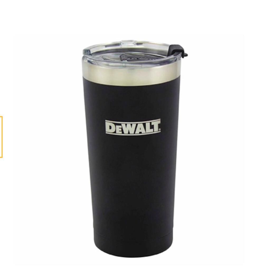 20 Oz. Black Powder Coated Tumbler DXC20OZTBS