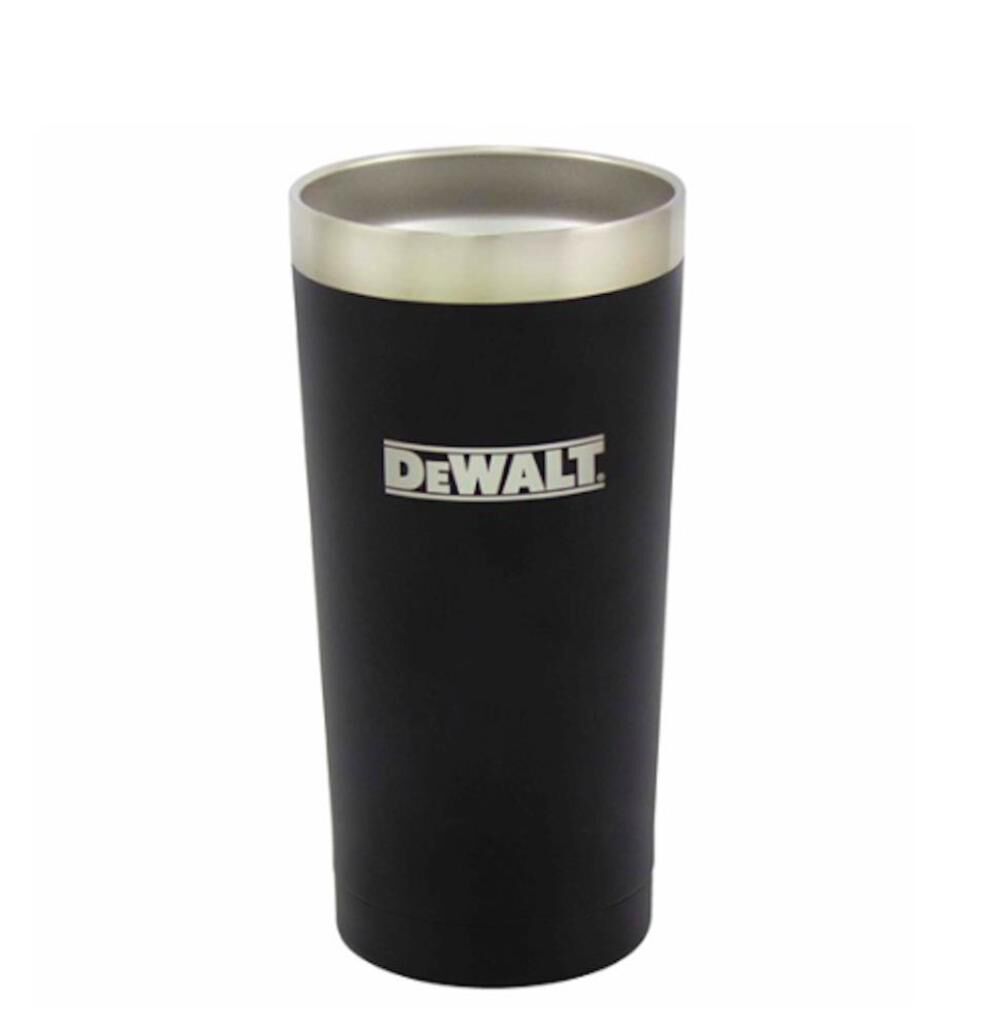 20 Oz. Black Powder Coated Tumbler DXC20OZTBS