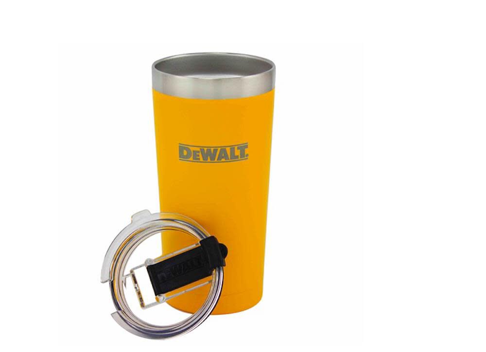 20 Oz. Yellow Powder Coated Tumbler DXC20OZTYS