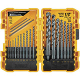 20 piece Black Oxide Drill Bit Set DW1177