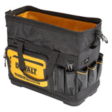 Black- Yellow Ballistic Nylon 11.375-in Zippered Tool Bag DWST560104