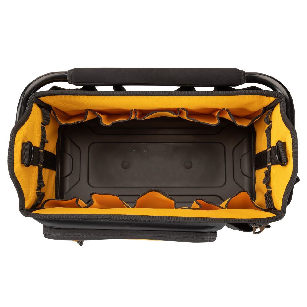 Black- Yellow Ballistic Nylon 10.625-in Zippered Tool Tote DWST560106