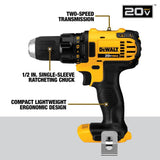 7-Tool 20-Volt Max Power Tool Combo Kit with Soft Case (2-Batteries and charger Included) DCK720D2