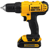 20-volt 1/2-in Cordless Drill (2-Batteries Included, Charger Included and Soft Bag included) DCD771C2