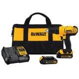 20-volt 1/2-in Cordless Drill (2-Batteries Included, Charger Included and Soft Bag included) DCD771C2