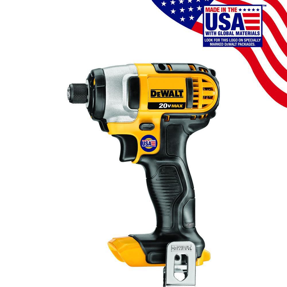 20 V MAX Lithium Ion 1/4 In. Impact Driver (Bare Tool) DCF885B