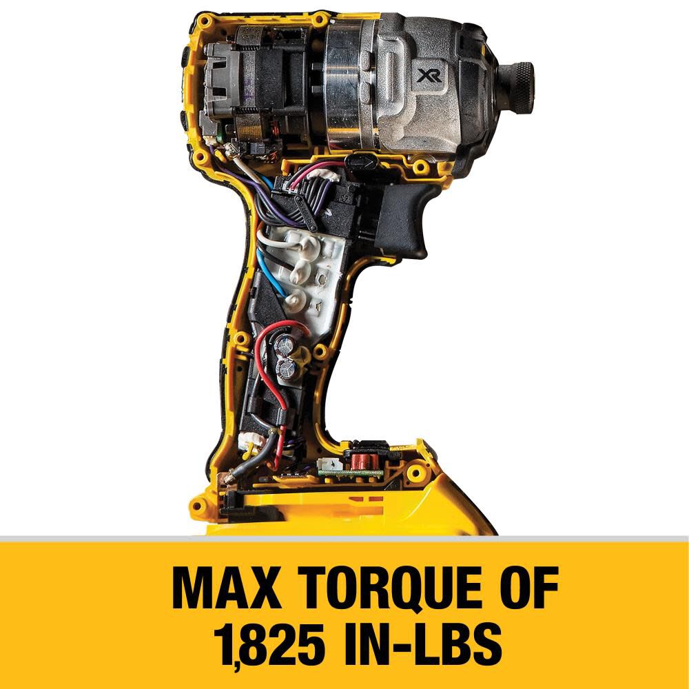 20 V MAX XR Brushless 1/4 In. 3-Speed Impact Driver DCF887D2