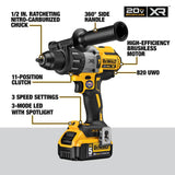 20 V MAX XR Lithium Ion 4-Tool Combo Kit DCK494P2