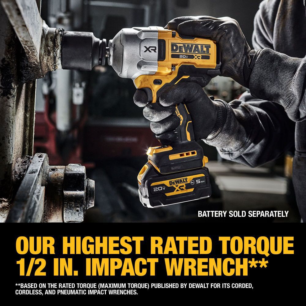 XR 20-volt Max Variable Brushless 1/2-in Drive Cordless Impact Wrench (Bare Tool) DCF961B