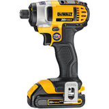 20V 1/4in Impact Driver, 1/2in Drill/Driver & 4-1/2in Cut-Off Tool Combo Kit Bundle DCK240C2-DCG412B
