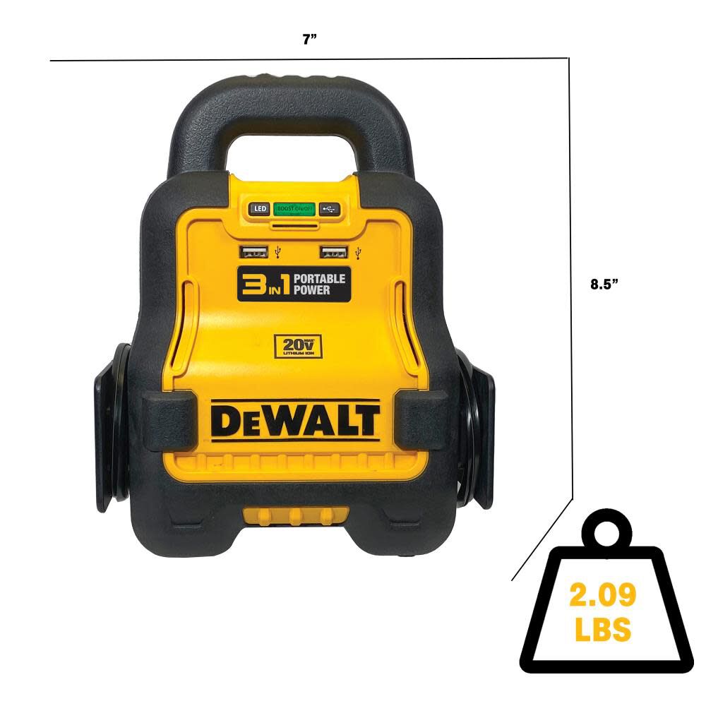 20V 3 in 1 Professional Battery Booster DXAE20VBB