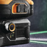 20V 3 x 360 Green Laser with Battery and Charger DCLE34030G