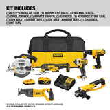 20V 6 Tool Combo Kit DCK661D1M1