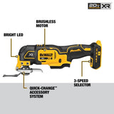 8-Tool 20-Volt Max Power Tool Combo Kit with Soft Case (2-Batteries and charger Included) DCK883D2