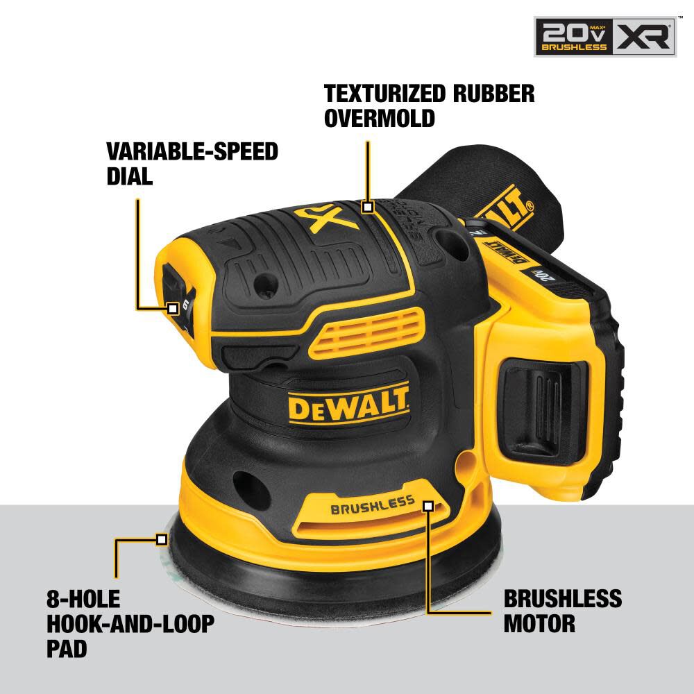 8-Tool 20-Volt Max Power Tool Combo Kit with Soft Case (2-Batteries and charger Included) DCK883D2