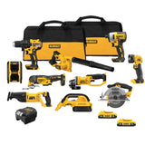 20V MAX 10 Tool Combo Kit DCK1021D2