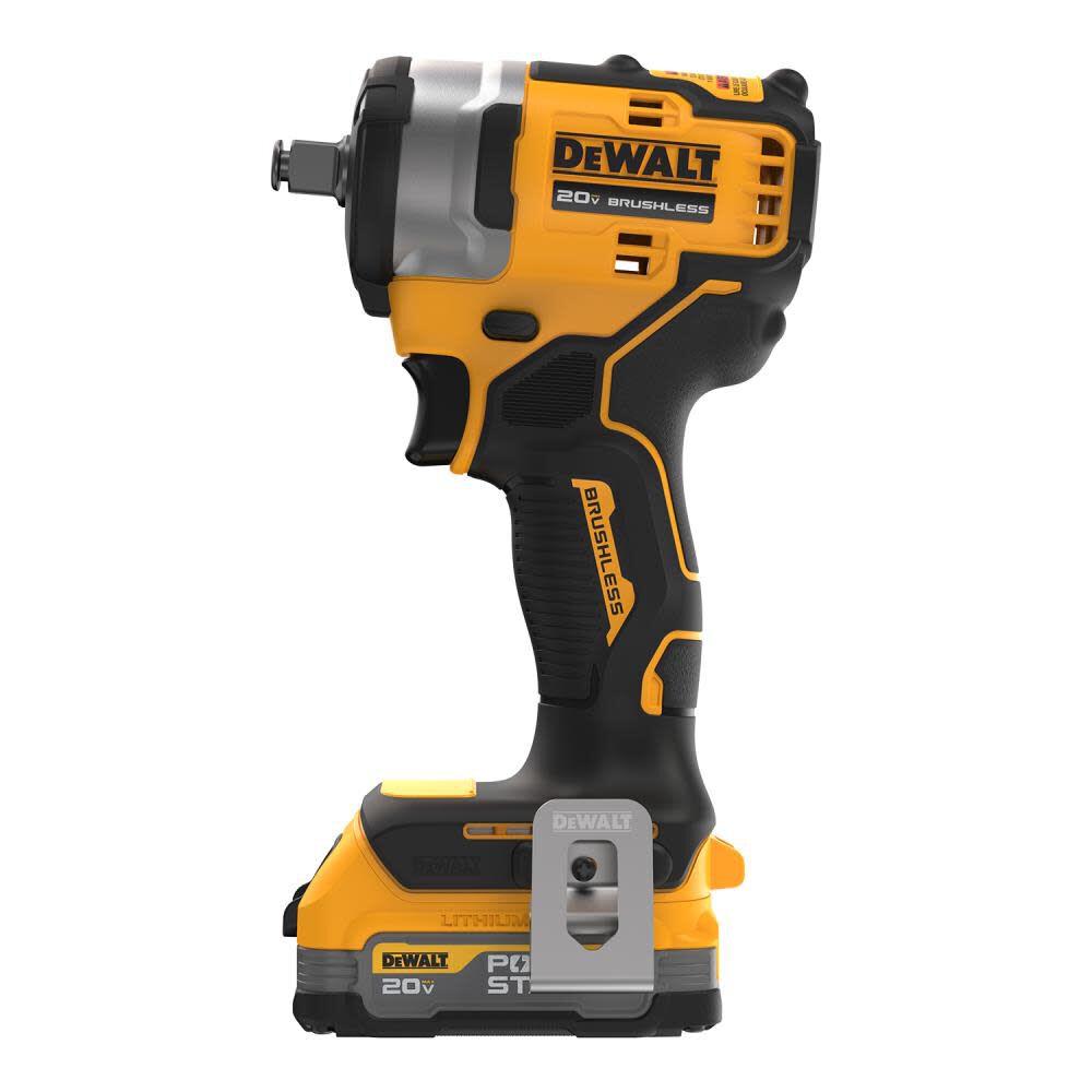 20V MAX 1/2in Impact Wrench & POWERSTACK Compact Battery DCF911E1