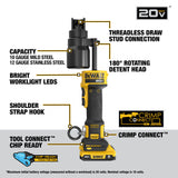 20V MAX 1/2in to 2in Knock Out Tool DCE600D1K2