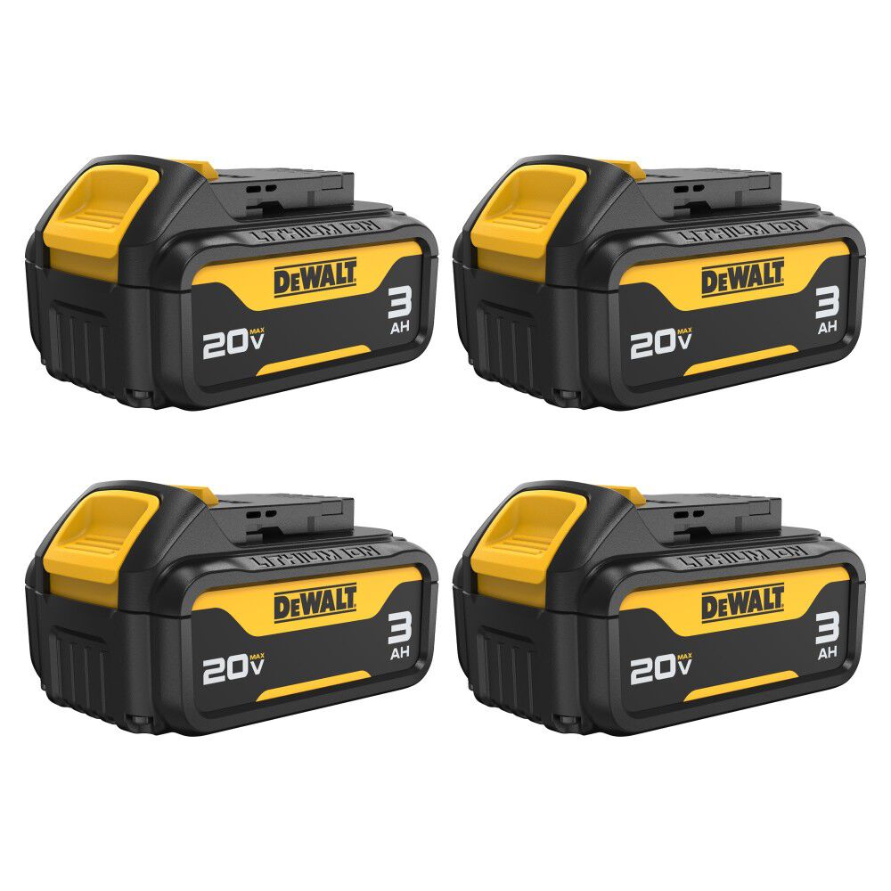 20V Max 3Ah Battery 4 Pack DCB200-4