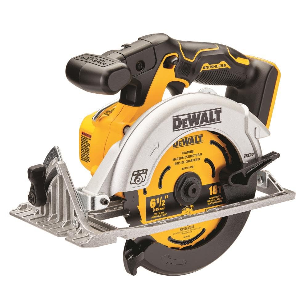 XR 20-volt Max 6-1/2-in Brushless Cordless Circular Saw (Bare Tool) DCS565B