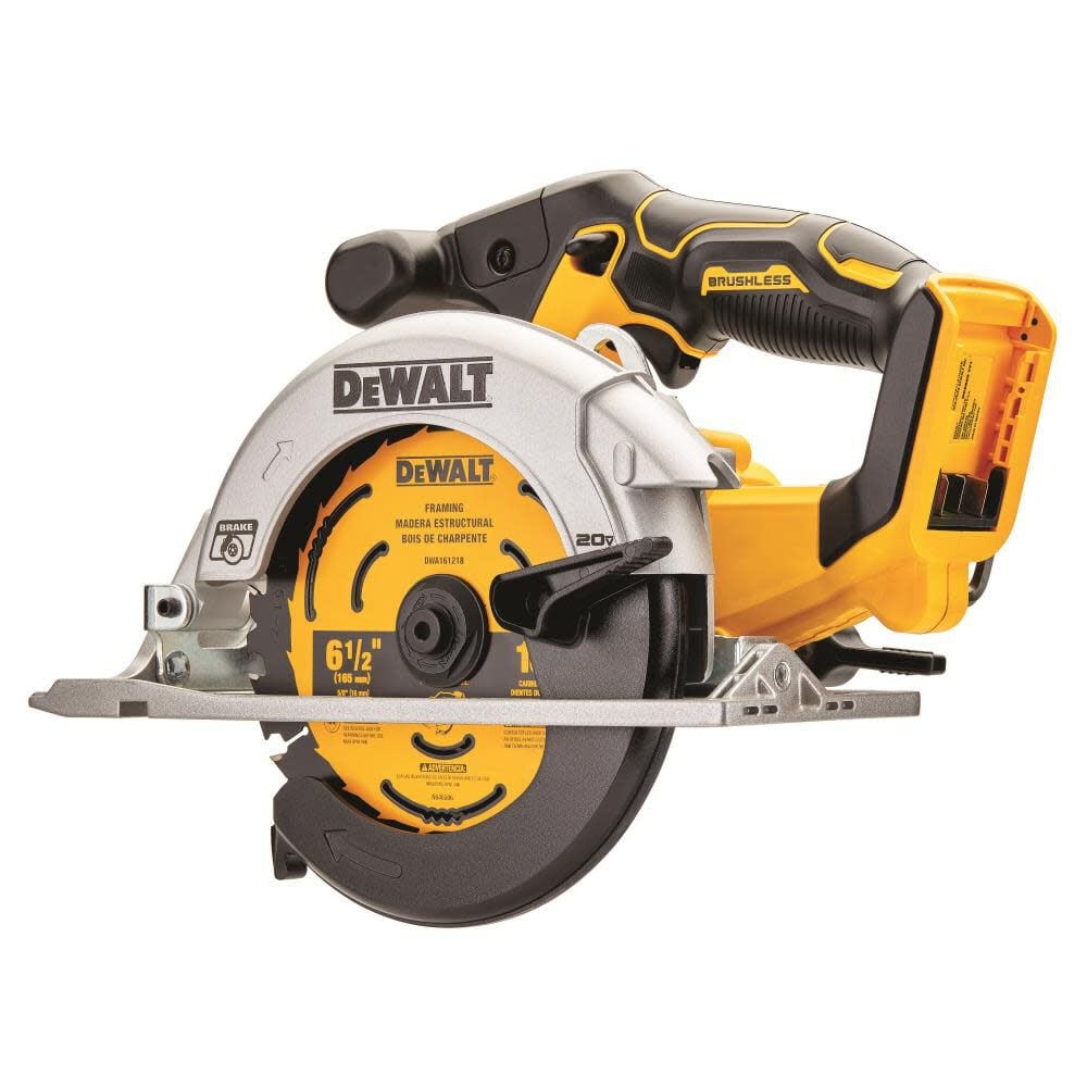 XR 20-volt Max 6-1/2-in Brushless Cordless Circular Saw (Bare Tool) DCS565B