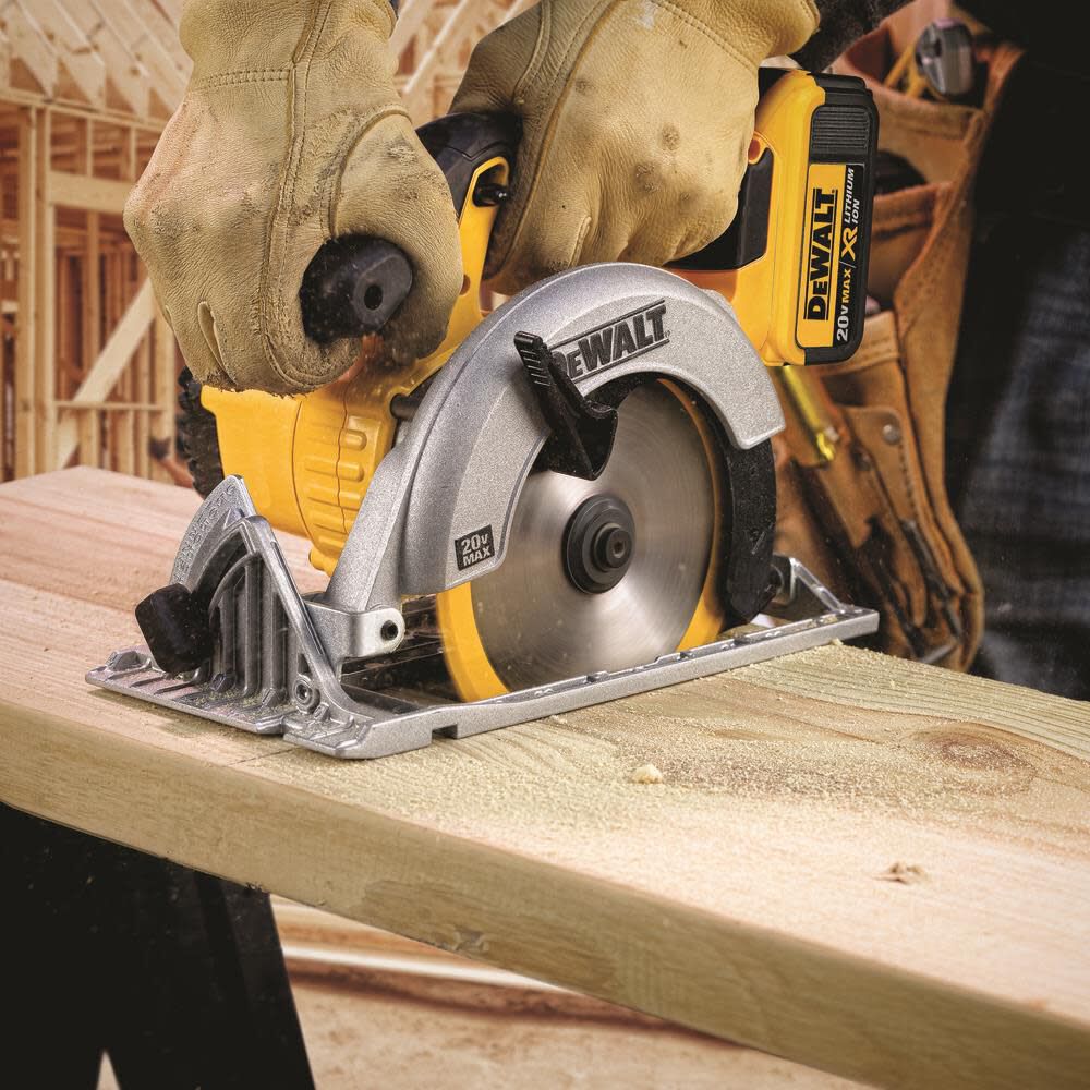 20V MAX 6 1/2 in Cordless Circular Saw with 2Ah 20V Battery Bundle DCB203-DCS391B