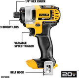 7-Tool 20-Volt Max Power Tool Combo Kit with Soft Case (2-Batteries and charger Included) DCK771D1M1