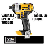 7-Tool 20-Volt Max Power Tool Combo Kit with Soft Case (2-Batteries and charger Included) DCK771D1M1