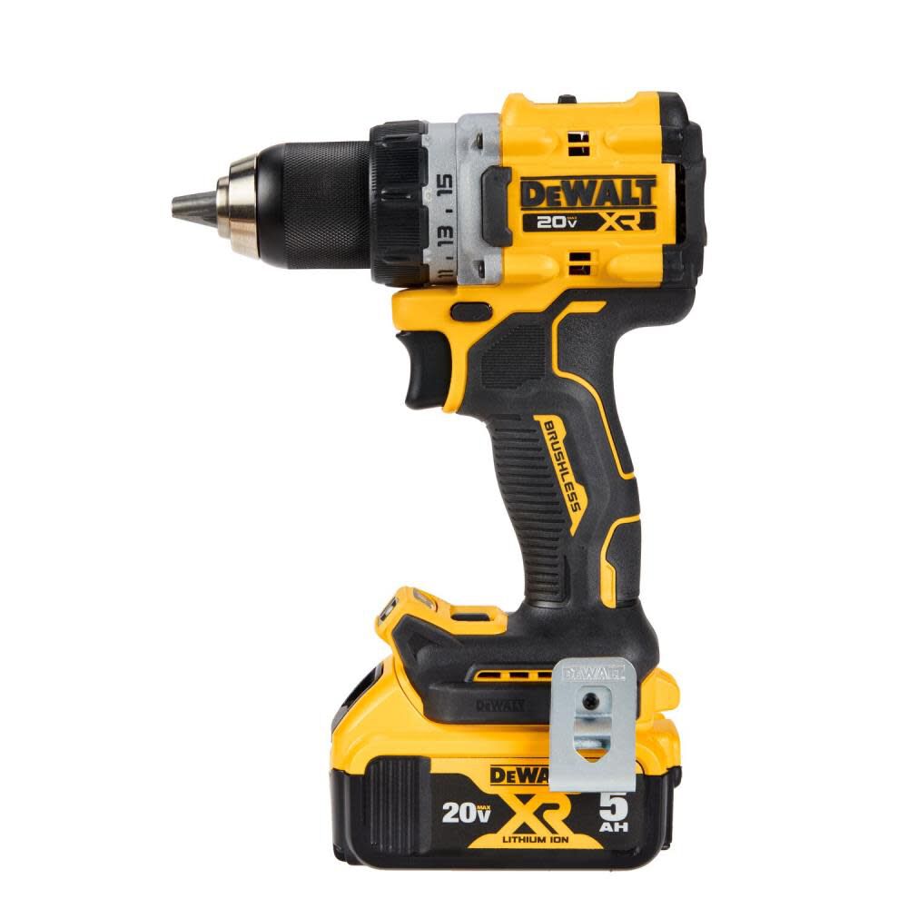 20V MAX Brushless 1/2 Inch Drill/Driver & Oscillating Multi-Tool Cordless Combo Kit Bundle DCD800P1-DCS354B