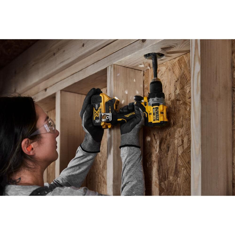 20V MAX Brushless 1/2 Inch Drill/Driver & Oscillating Multi-Tool Cordless Combo Kit Bundle DCD800P1-DCS354B