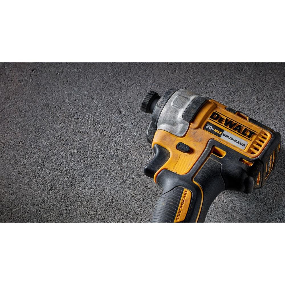 20-volt Max 1/4-in Brushless Cordless Impact Driver (2-Batteries Included, Charger Included and Soft Bag included) DCF787C2