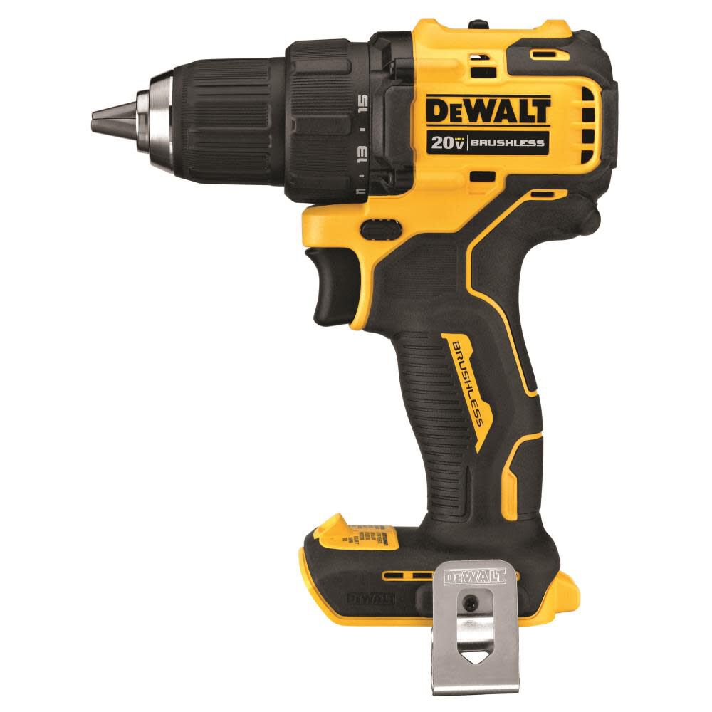 20V MAX Brushless Atomic Compact 1/2in Drill/Driver (Bare Tool) DCD708B