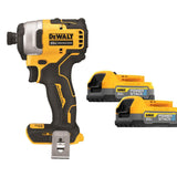 20V MAX Brushless Atomic Compact 1/4 Inch Impact Driver Kit Bundle DCBP034-2DCF809B