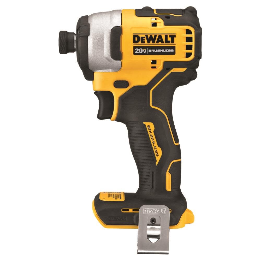 20V MAX Brushless Atomic Compact 1/4in Impact Driver (Bare Tool) DCF809B