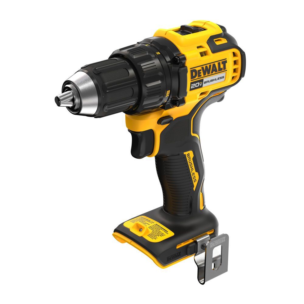 20V MAX Brushless Cordless 1/2in Drill/Driver (Bare Tool) DCD793B