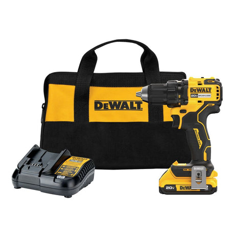 20-volt Max 1/2-in Keyless Brushless Cordless Drill (1-Battery Included, Charger Included and Soft Bag included) DCD793D1