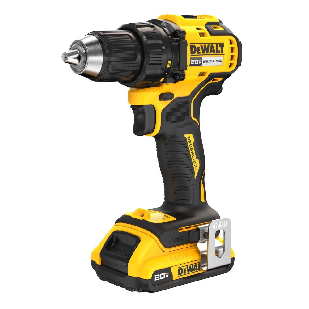 20-volt Max 1/2-in Keyless Brushless Cordless Drill (1-Battery Included, Charger Included and Soft Bag included) DCD793D1