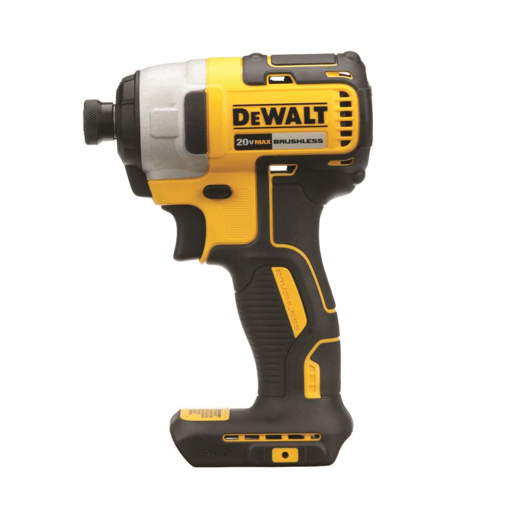 20-volt Max 1/4-in Brushless Cordless Impact Driver DCF787B