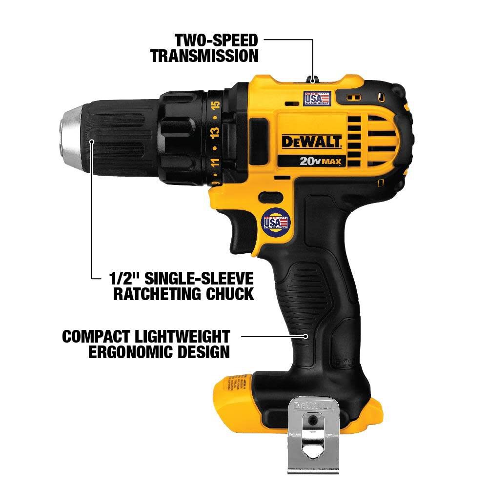 20V MAX Compact Drill/Driver / Impact Driver Combo Kit DCK280C2