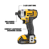 20V MAX Compact Drill/Driver / Impact Driver Combo Kit DCK280C2