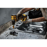 20V MAX Cordless 1/2in Drill/Driver & 4-1/2in Cut-Off Tool Combo Kit Bundle DCD800P1-DCG412B