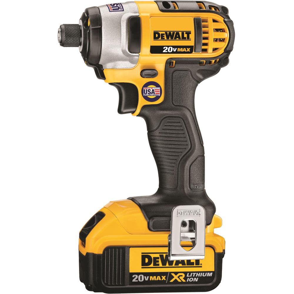 20-volt Max 1/4-in Cordless Impact Driver (2-Batteries Included, Charger Included and Hard Case included) DCF885M2