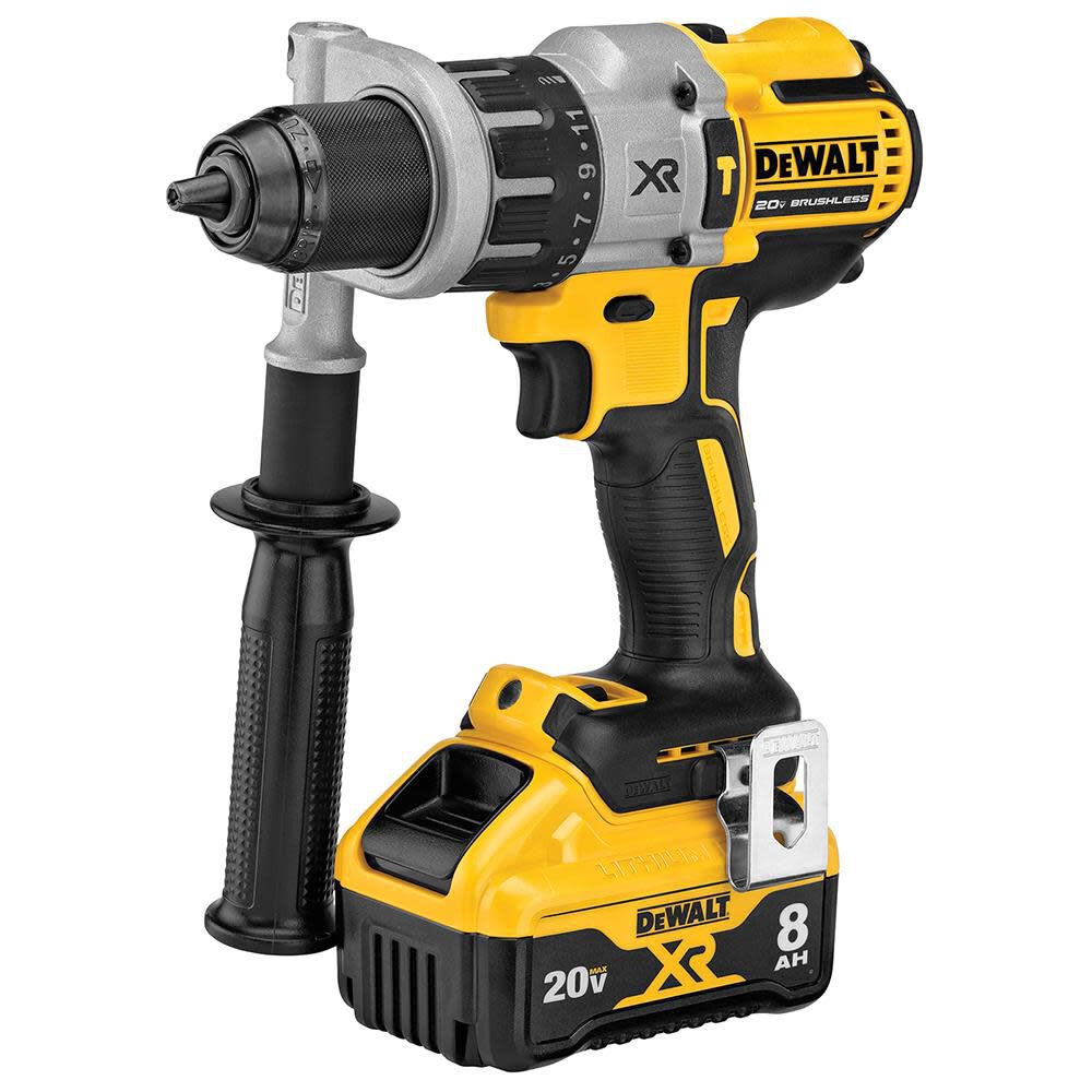 XR POWER DETECT 1/2-in 20-volt Max Variable Brushless Cordless Hammer Drill (1-Battery Included) DCD998W1