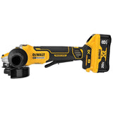 5-in 20-volt Max Paddle Switch Brushless Cordless Angle Grinder (Charger Included and 1-Battery) DCG415W1