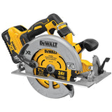 XR POWER DETECT 20-volt Max 7-1/4-in Brushless Cordless Circular Saw Kit (1-Battery & Charger Included) DCS574W1