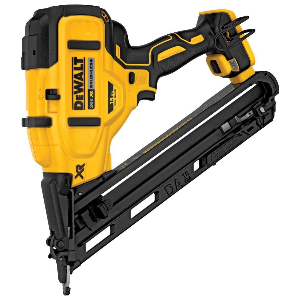 20V MAX XR 15 GA Angled Finish Nailer (Bare Tool) DCN650B